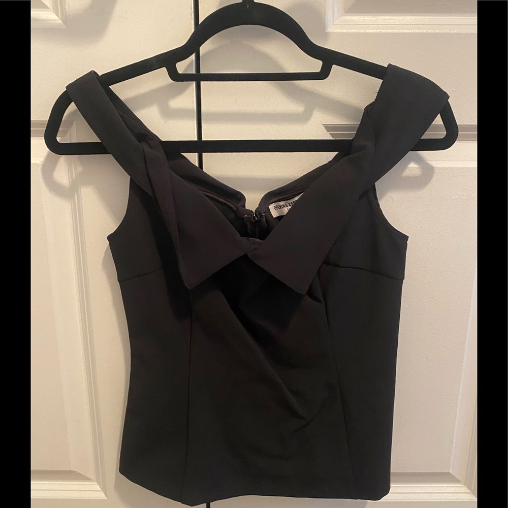Opening Ceremony Off The Shoulders Top - Black Corset Style. In great condition.